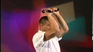 Overhead Elbow Squeeze - ForArm tm Upper Body Gym - Active Human ltd