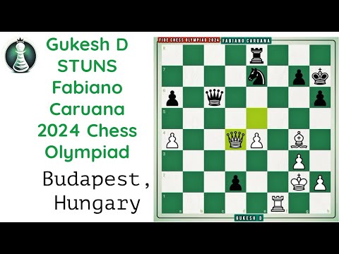 Gukesh D STUNS Fabiano Caruana in a Thrilling Round 10 Clash | 2024 Chess Olympiad | Prodigy Pawn