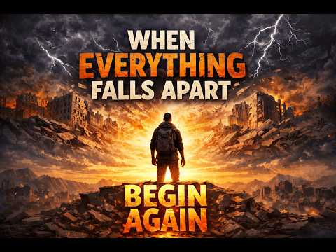 When Everything Falls Apart – Begin Again | Powerful Motivation 🔥🌅