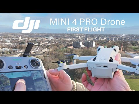 FIRST FLIGHT | dji Mini 4 PRO Drone - Is it Difficult to Fly?