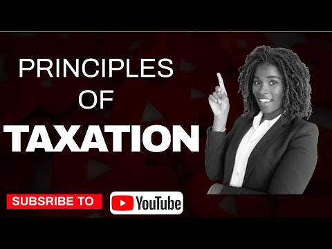 PRINCIPLES OF TAXATION. BASIC TERMINOLOGIES OF TAXATION.