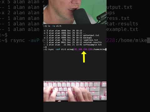 rsync tutorial #linux or #mac