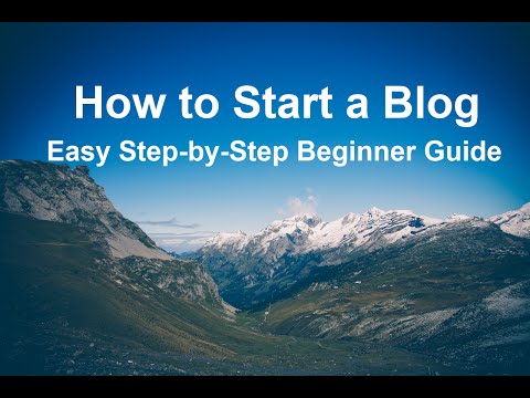 How to Start a Blog in 2024 – Easy Guide for Beginners