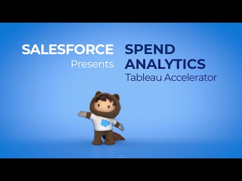 Tableau Accelerator: "Spend Analytics"