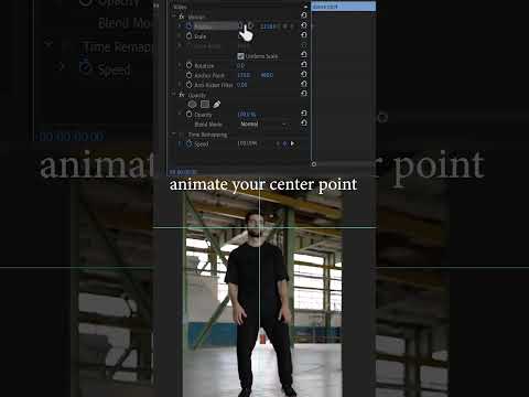 Face center align in Premiere Pro