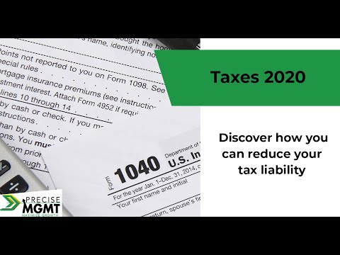 Discover how you can reduce your tax liability  |  Precise MGMT