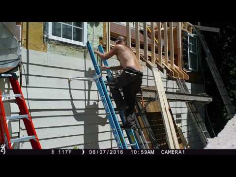Remodel - Framing and Roof Timelapse