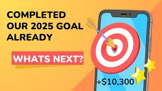 2025 goal hit so now its time to tweak the strategy & turn the money printer on |EP. 30 $10k to $50k