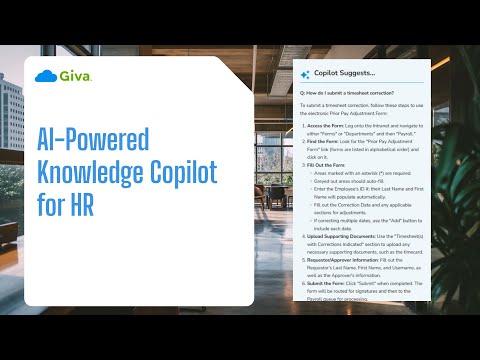 Giva's AI Knowledge Copilot for HR
