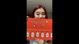 makeup or ketchup? gone wrong 😳💄 (FENTY BEAUTY x MSCHF)