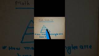 Triangle number finding | Math trick 01 |#maths #triangle #mathtricks #mathematical