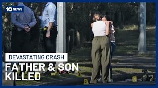 Father and 4-Year-Old Son Killed in Tragic Ute Collision South of Brisbane | 10 News