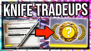 NEW CS2 KNIFE TRADEUP UPDATE (TRADING IS OVER)