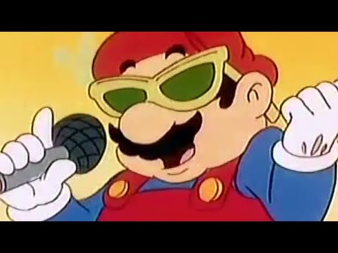 Chris Pratt is Mario and Jack Black is Bowser but in the old animated Mario series