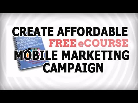 Develop Affordable Mobile marketing Campaign - eCourse