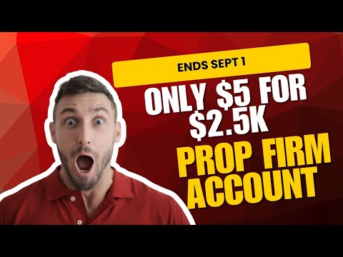 $2,500 FUNDED ACCOUNT FOR JUST $5 😱 (Limited Time Offer!)
