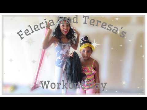 Felecia & Teresa's workout day | skit | Dagirls T&Lo