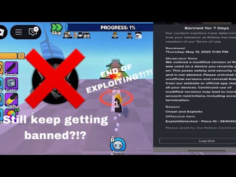 Roblox new HUGE anticheat keep banning exploiters…?! (EVEN ME)