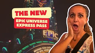 The NEW Epic Universe Express Pass - INCLUDING Battle at the Ministry and Mine Cart Madness