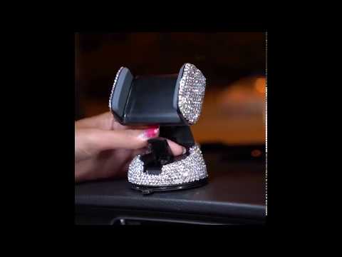 Crystallized Dash Mounted Cell Phone Holder