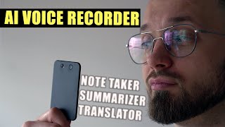 AI Voice Recorder Review - Plaud Note Alternative No One Talks About