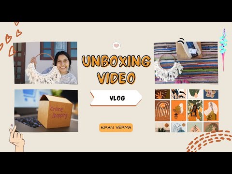 Unboxing Amazon Products Vlog| DIY Project