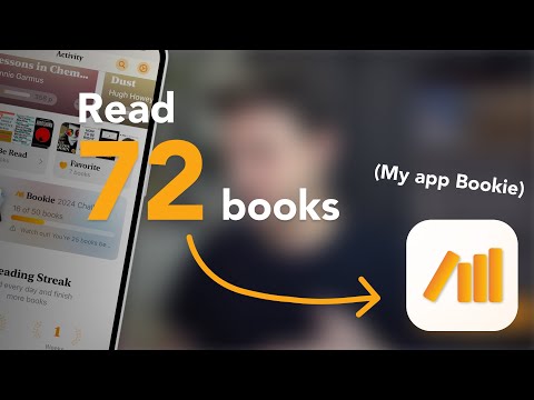 How I Read 72 Books in a Year Using Bookie