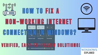 Fix: Internet Not Working in Windows 11 [Must Try Tips]