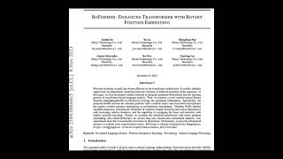 RoFormer: enhanced transformer with rotary position embedding