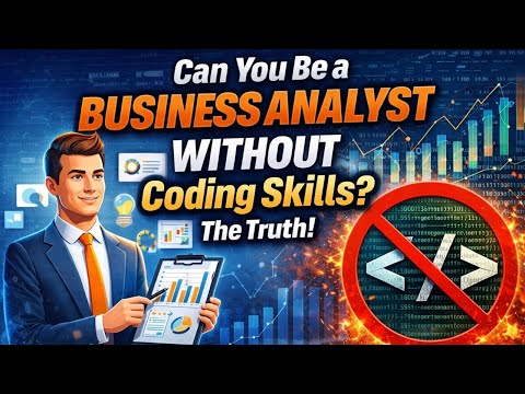 Can You Become a Business Analyst WITHOUT Coding Skills? The Truth!