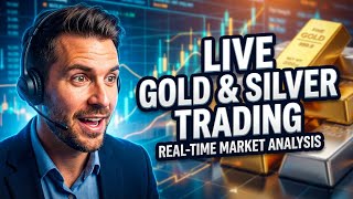 Live Gold & Silver CFD Trading | Real-Time Analysis & Risk Management (No Financial Advice) S1Ep7