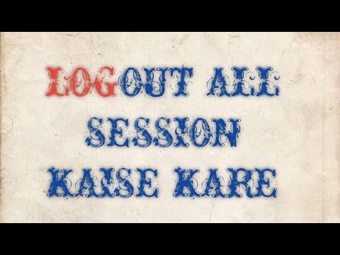 LOGOUT ALL SESSION KAISE KARE  FACEBOOK ME (TECHNICAL SURAJ)#youtube#facebook