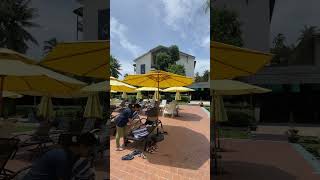 Novotel Goa Resort & Spa, Candolim | Poolside view #goa #travel #hotel #beach #candolim #poolside