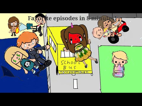 Favorite stories in 8 minutes! Best 8 minutes of my channel❤️ #tocaboca #tocabocaworldsadstory #toca