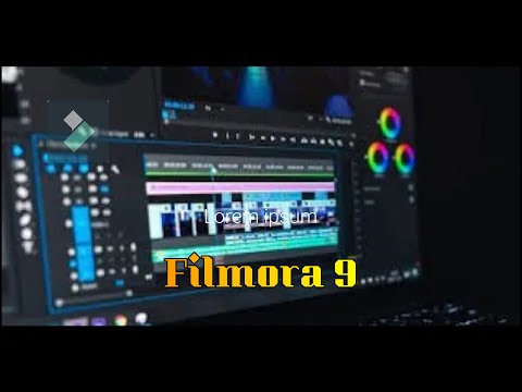 How To Use Filmora 9- Part One