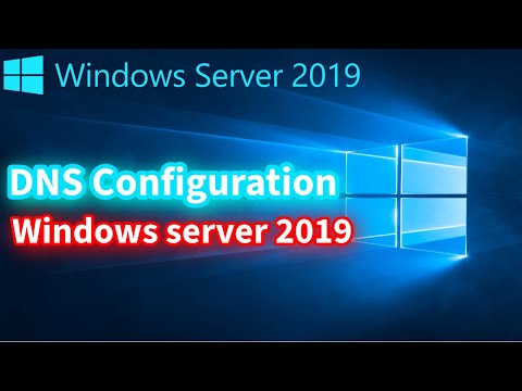 DNS configuration windows server 2019