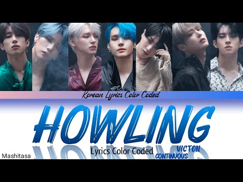 Victon Howling [Color Coded Han/Rom/Eng] Korean Lyrics Color Coded