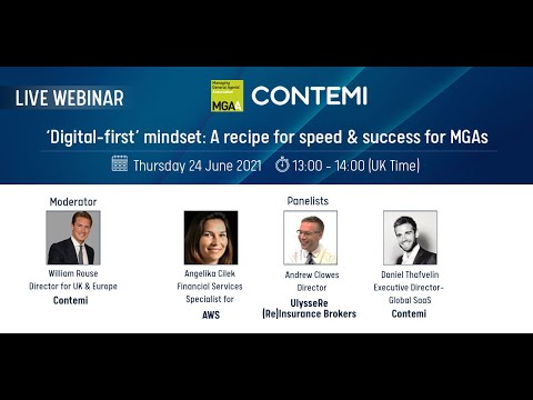 Panel discuss the digital-first mindset-  a recipe for speed and success for Managing General Agents