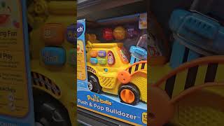 push & pop #bulldozer #vtech #interactivelearning #popular #youtubeshorts