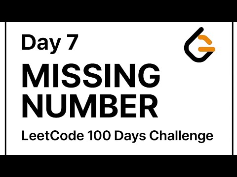 Day 7 | Missing Number | LeetCode 100 Days Challenge | Easy Java Solution