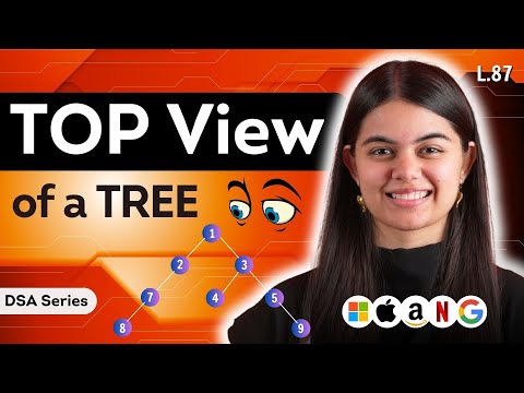 Top View of a Binary Tree | DSA Series : L.87