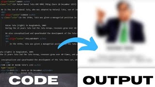 A tribute page HTML.