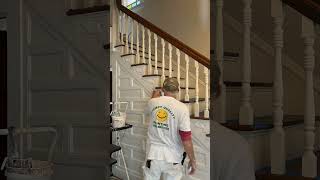 Look at This Victorian Era Staircase Remedation!!! #remodelingexperts #diy #design #designshorts