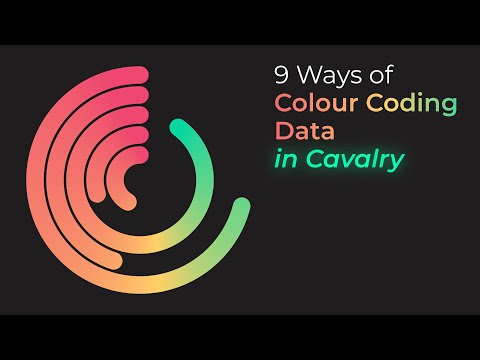 9 Ways of Colour Coding Data in Cavalry