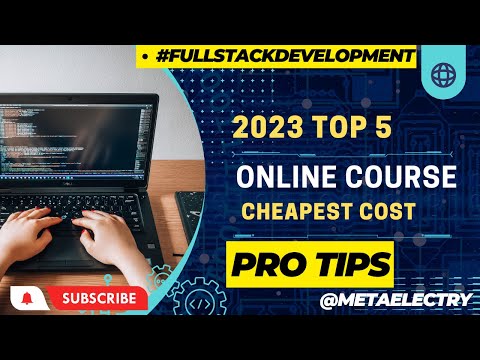 5 top platform to learn full stack web development online. #webdevelopment