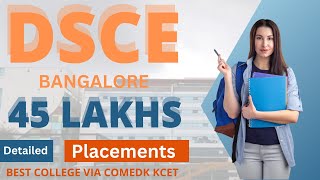 DSCE Bangalore: Courses, Fees, Admission, Placements, Cut off Dayananda Sagar college of engineering