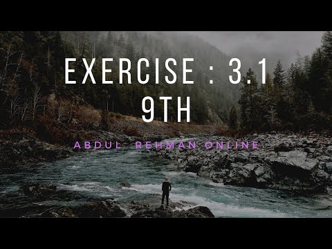 9th Class Math | Exercise 3.1 All Questions - Ch 3 Logarithms - Matric Part 1 Math
