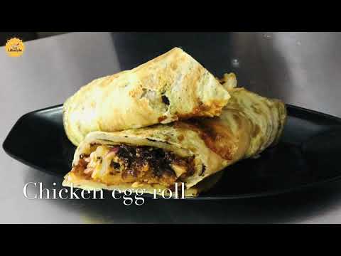Chiken egg roll