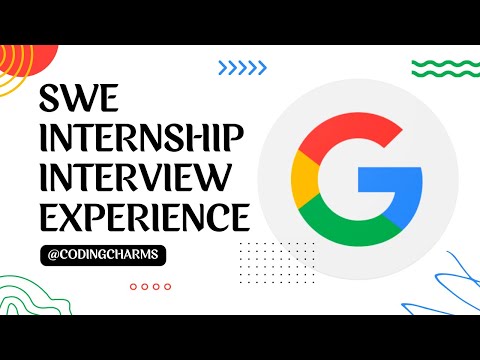 GOOGLE INTERNSHIP INTERVIEW EXPERIENCE | ✨INTERVIEW TIPS ✨ | Spoiler Alert: Accepted 🥳