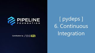 [ GitHub Contribution ] Open Source Project - pydeps ( 6. Continuous Integration )